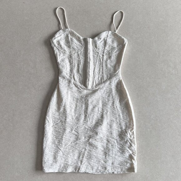 Bershka Textured Corset Dress ASO Maxton Hall - Picture 6 of 11